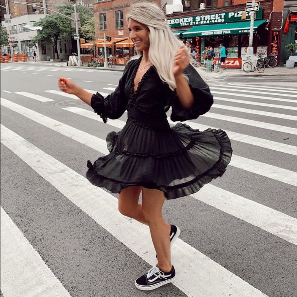 Vestique West Loop Black Dress 🥀